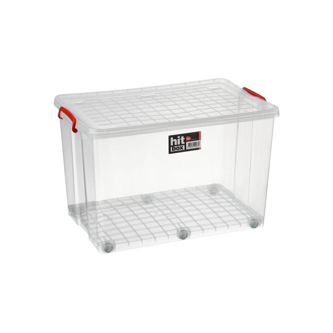 Bora Plastic Storage Box With Weel 67L 286