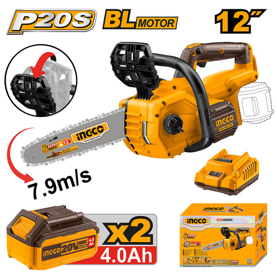 Ingco Cordless Chain Saw CGSLI201286