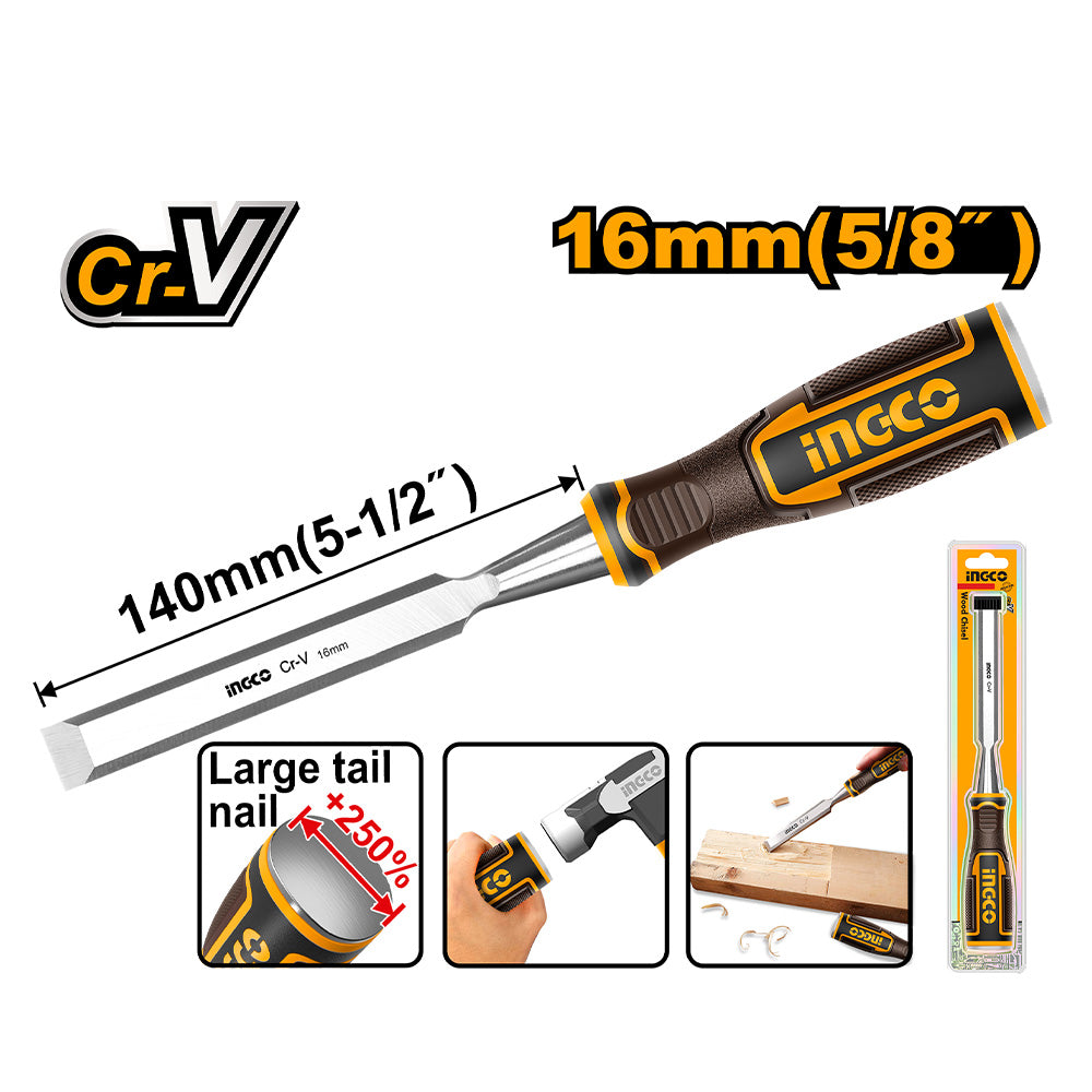 Ingco Wood Chisel 16MM HWC0816