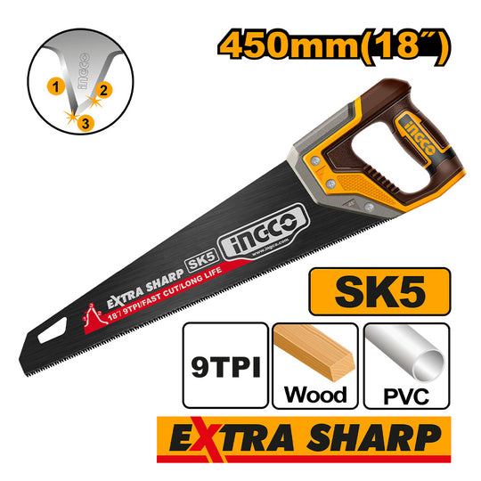 Ingco Hand Saw 18'' HHAS68450