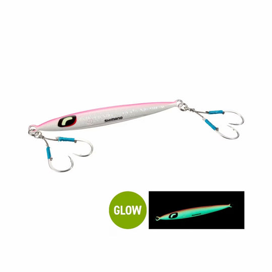 Shimano Ocea Pebble Light 125mm 005 STG PINK GLOW LURE JV-P0