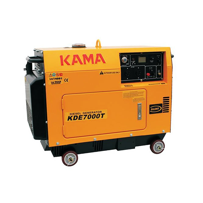 Kama Diesel Generator IAVR KDE6500T 5KV 220v/50hz