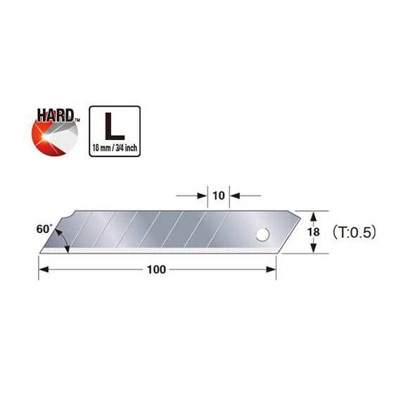 Tajima Cutter Spare Blade LCB50