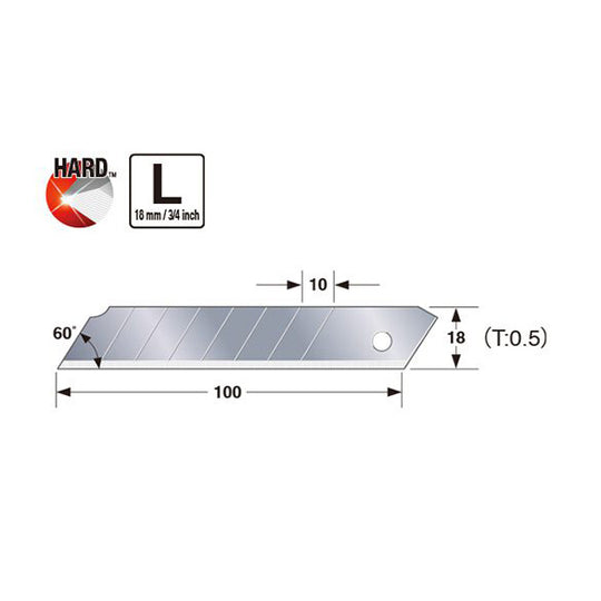 Tajima Cutter Spare Blade LCB50