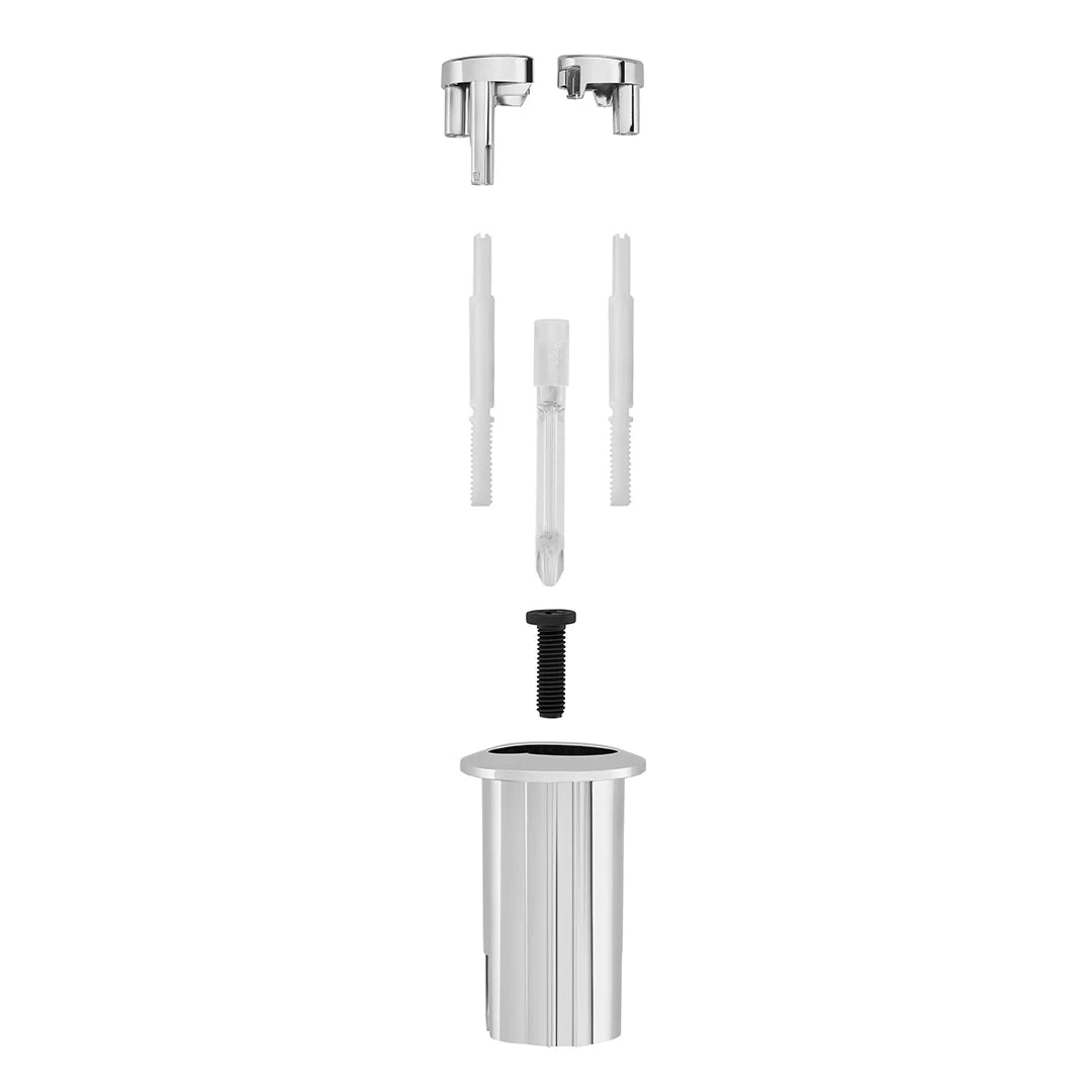 Roca D2D Dual Flush Push Button W/ Rods Chrome AH0001700R