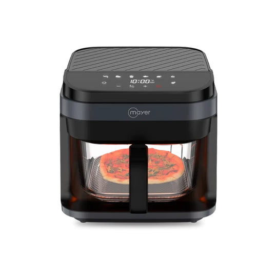 Mayer 5.5L Digital Glass Air Fryer MMGAF539 Dark Grey