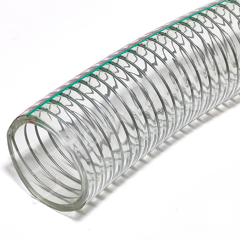 PVC steel wire hose 4''x9.0MMx10MTR