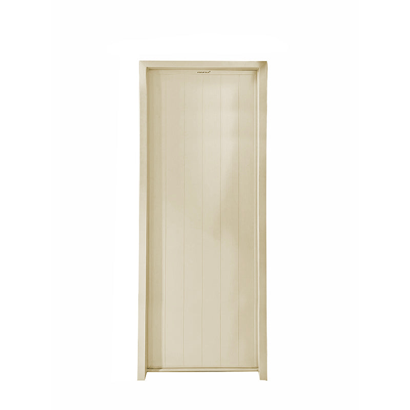 PVC Door With Frame Ivory 60cm x 180cm DD1