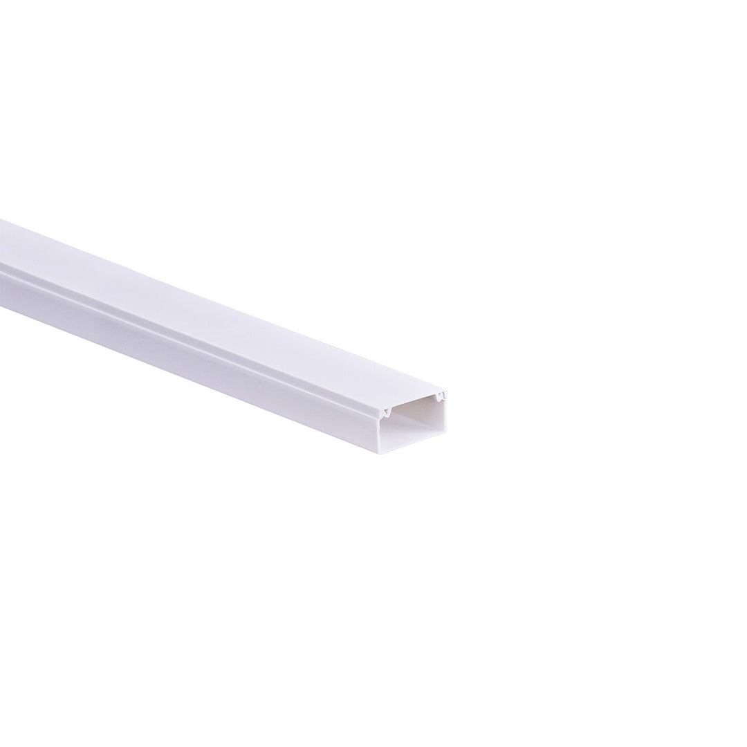Lesso PVC Cable Trunking A Grade White 20mm x 10mm
