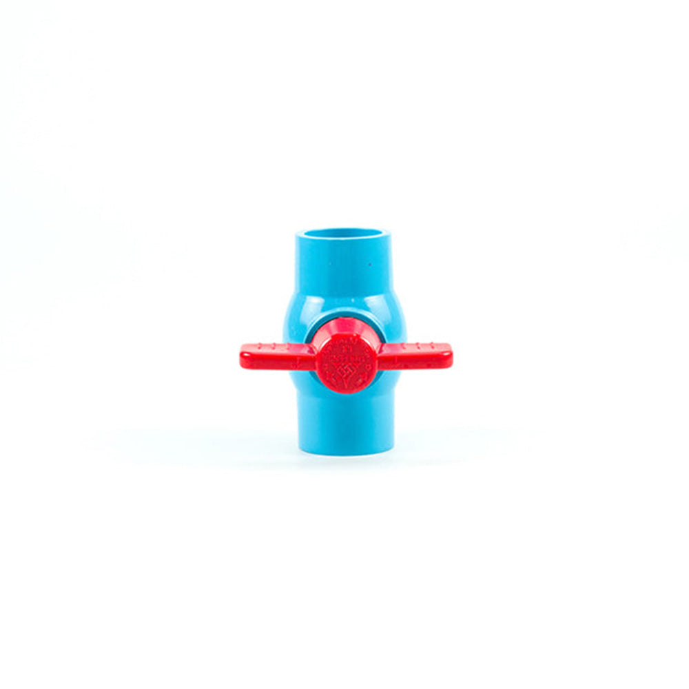 Pvc Ball Valve Blue Socket 2&