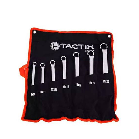 Double Ring Wrench 7pc Set