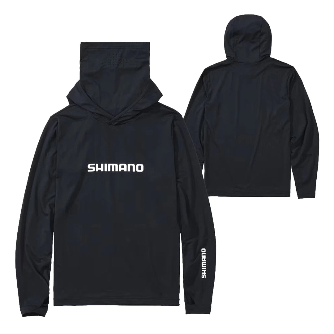 Shimano Sun Protection Hoodie Shirt SH-060Y NAVY L JDM