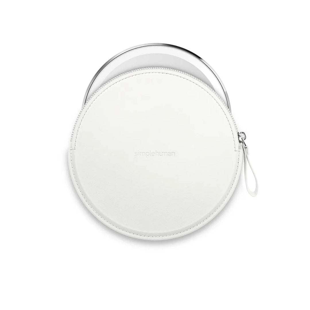 simplehuman sensor mirror compact zip case white ST9003