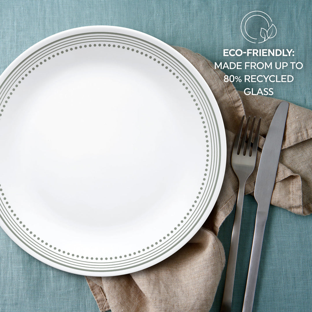 Corelle Livingware Luncheon Plate - Mystic Gray - 6-3/4-In