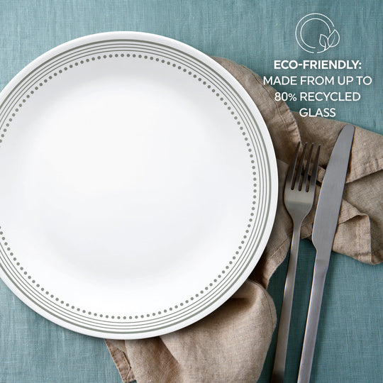 Corelle Livingware Luncheon Plate - Mystic Gray - 6-3/4-In