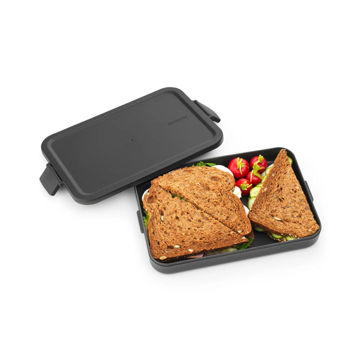Brabantia Make &amp; Take Lunch Box, Flat, Plastic