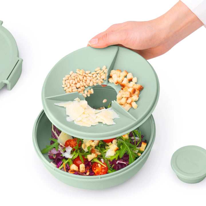 Brabantia Make &amp; Take Salad Bowl, 1.3L