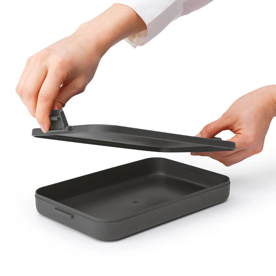 Brabantia Make & Take Lunch Box, Flat, Plastic