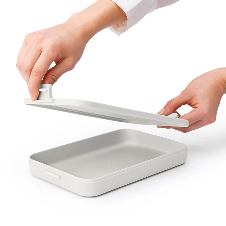 Brabantia Make &amp; Take Lunch Box, Flat, Plastic 202841