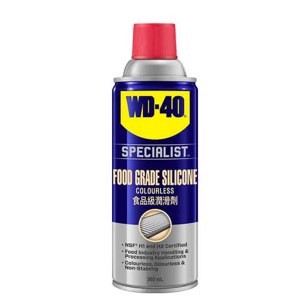 WD40 Food Grade Silicone Spray 360ml WD350078