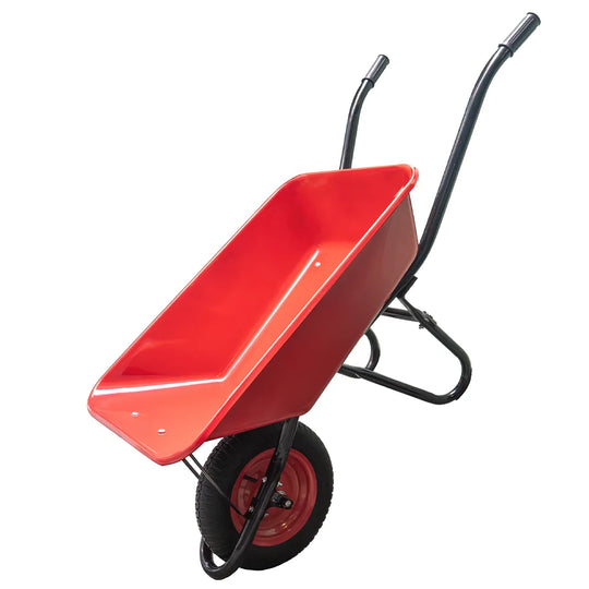 Wheel Barrow Kastell Red 85ltr
