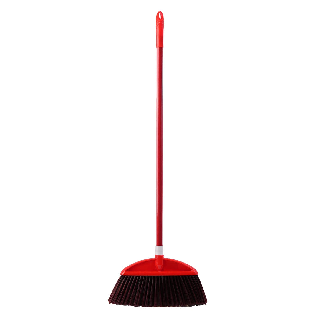 Broom with handle red FJ-207