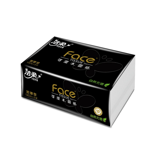 C&amp;S FACIAL TISSUE 130 SHEET 195x133MMx3PLY BR204-18E