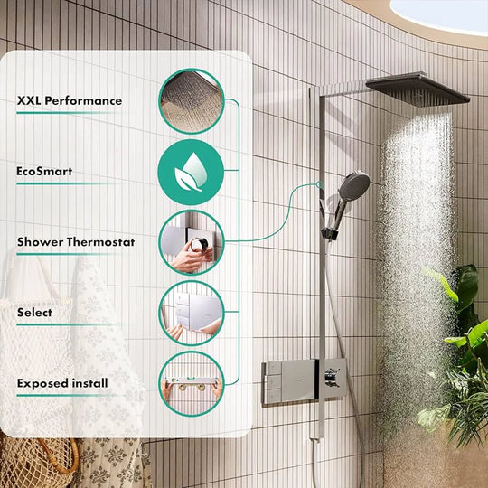 Hansgrohe Raindance Alive Q Showerpipe 210/340 2jet