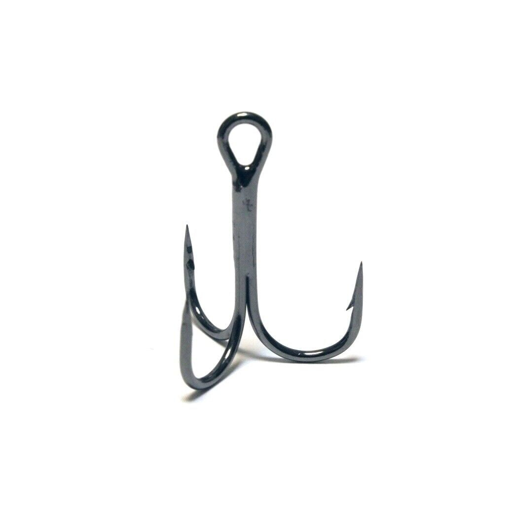 Mustad Needlepoint Treble Hook 36329NP 1/0 - 6 Pcs/Pk