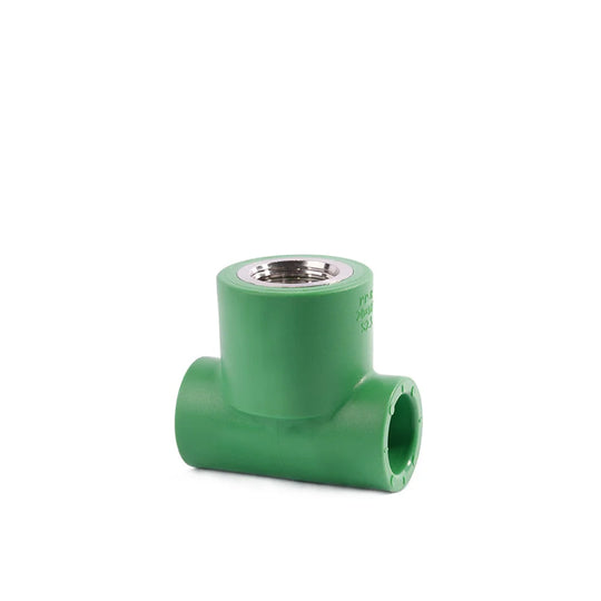 Lesso PPR Female Thread Tee Green Color 20mm x 1/2''