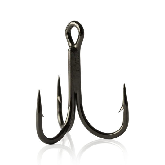 Mustad Needlepoint Treble Hook 36329NP 1/0 - 6 Pcs/Pk