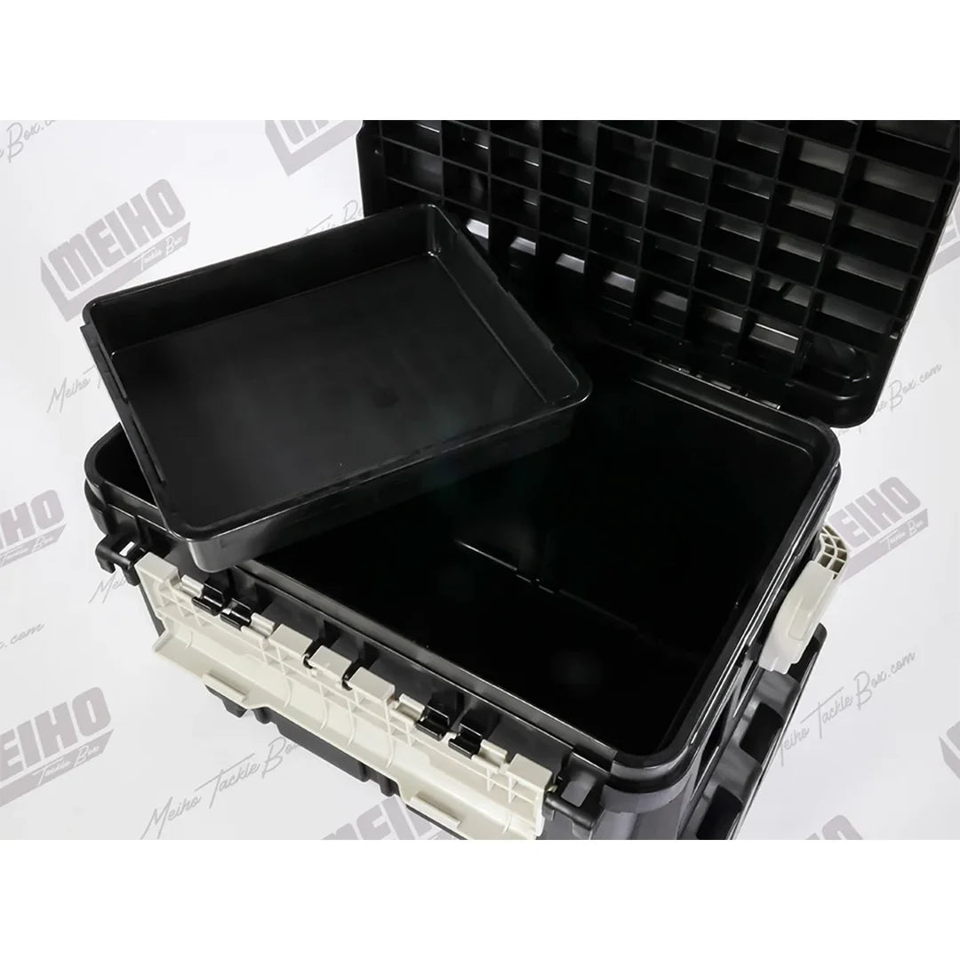 MEIHO Bucket Mouth 5000 Tackle Box Black
