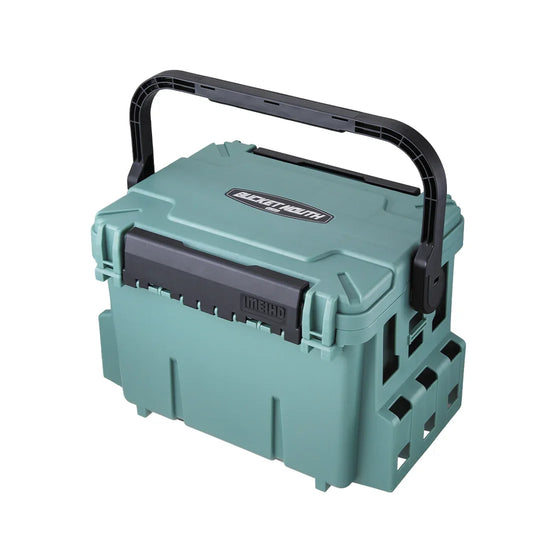 Meiho Bucket Mouth 7000 Tackle Box Green