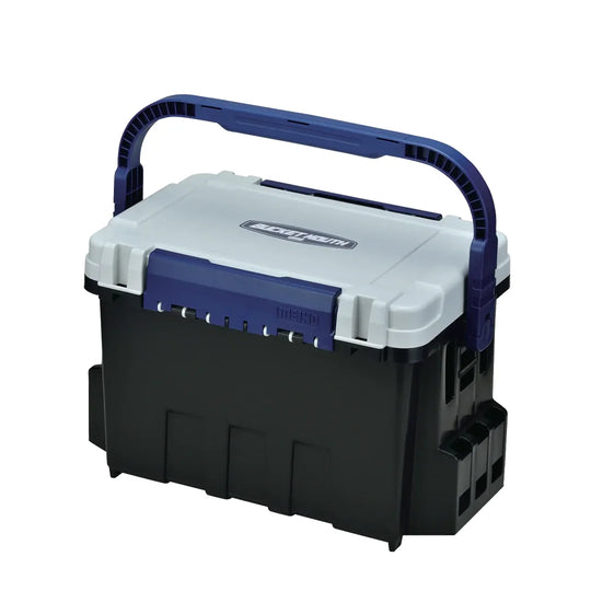 Meiho Bucket Mouth 9000 Tackle Box Orca
