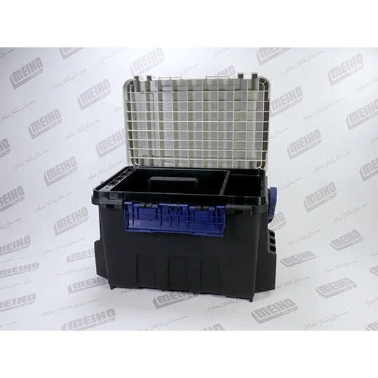 Meiho Bucket Mouth 9000 Tackle Box Orca