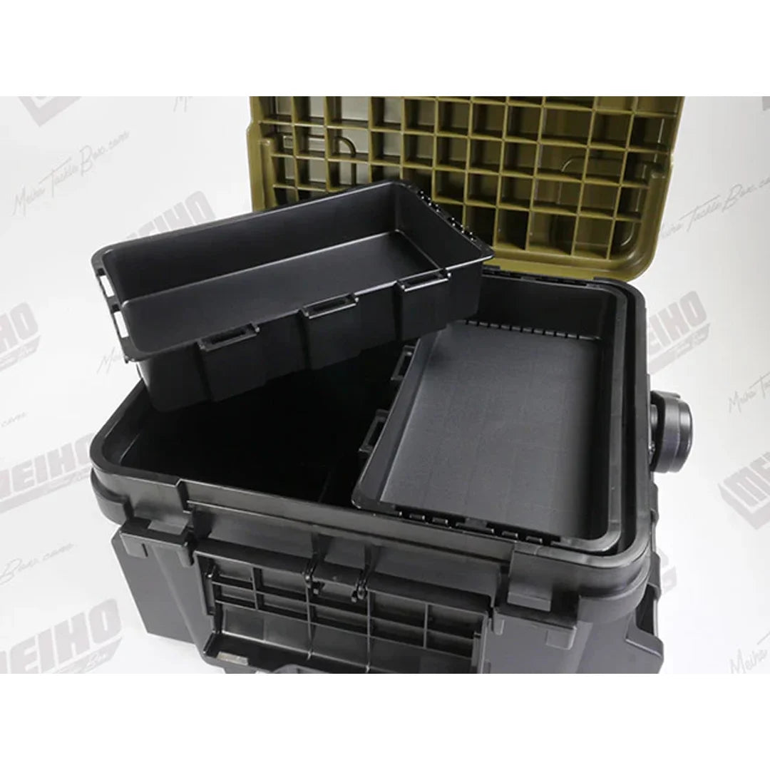 Meiho Versus VS-7080N Tackle Box Black-Olive