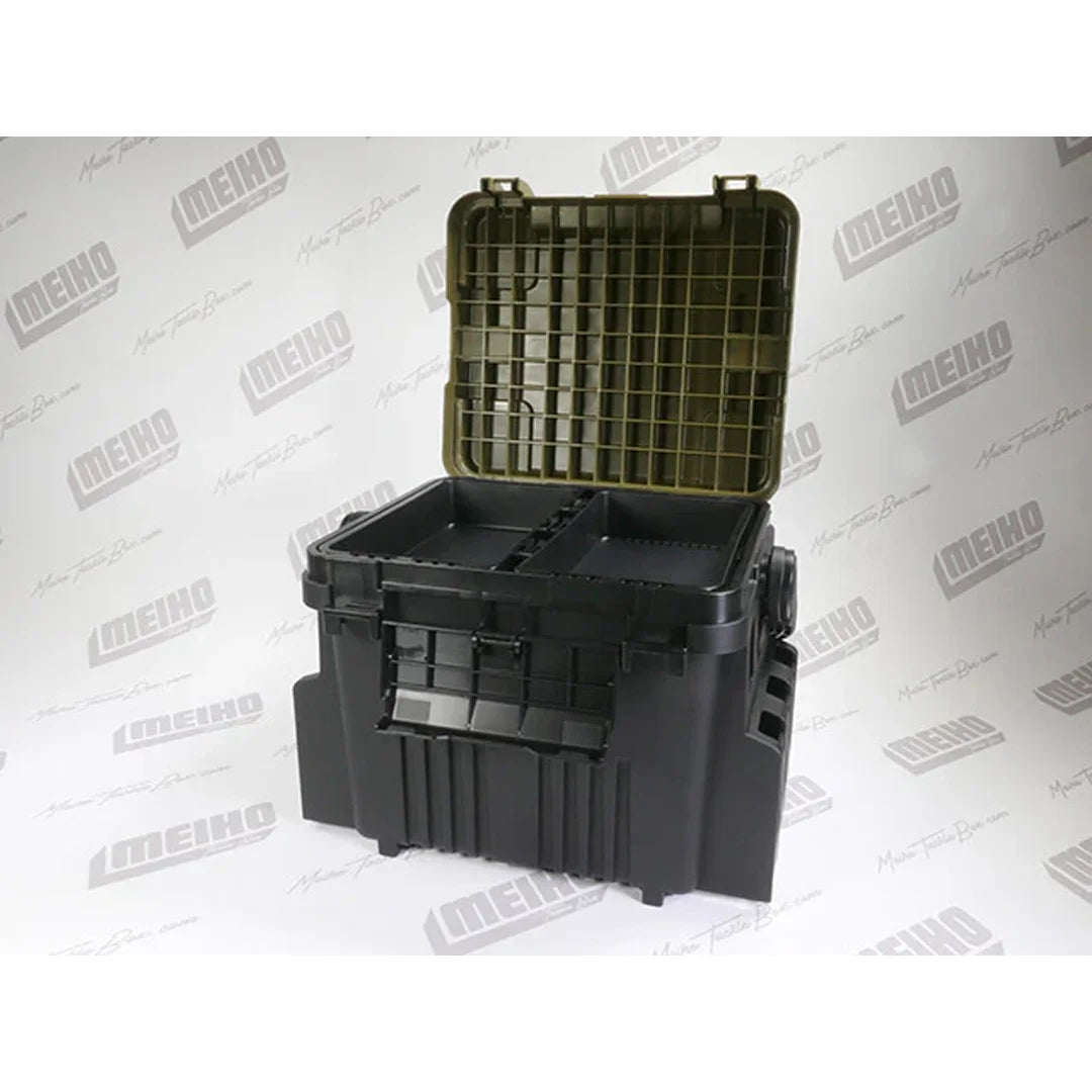 Meiho Versus VS-7080N Tackle Box Black-Olive