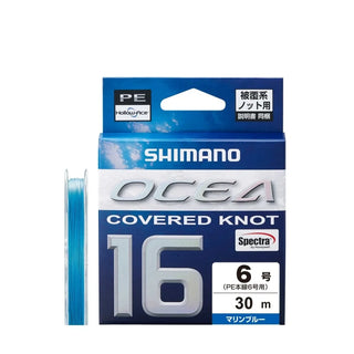 SHIMANO Ocea covered knot 16 PE 30M LD-A21Y marine blue 4 LIN