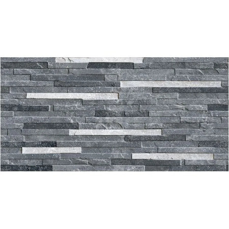 Somany wall tiles storcke stone Nero 300X600MM