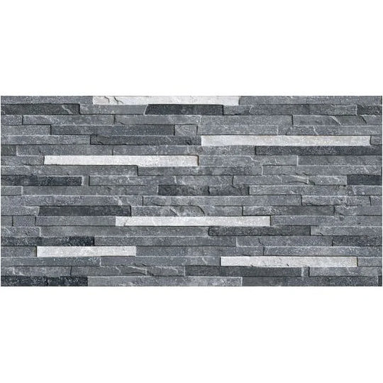Somany wall tiles storcke stone Nero 300X600MM