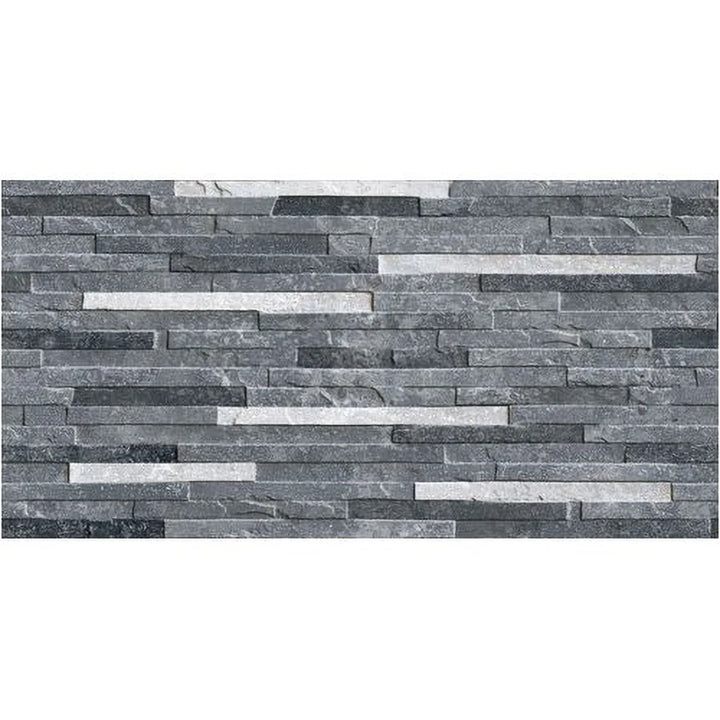 Somany wall tiles storcke stone Nero 300X600MM