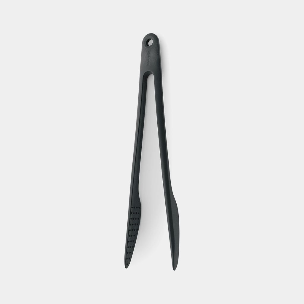 Brabantia Kitchen Tongs Plus Tweezers Granite Gray Tasty+