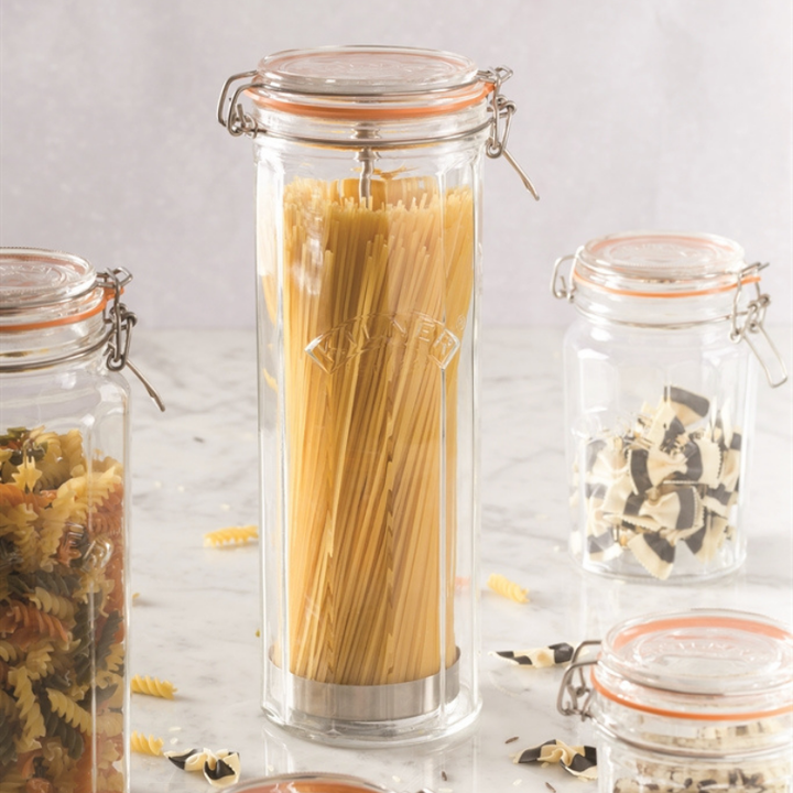 Kilner Facetted Spaghetti Dispenser 2.2 Litre G/Box