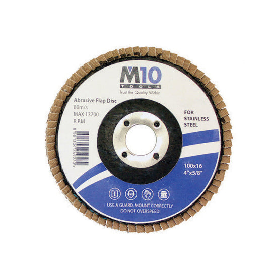 Abrasive Flap Disc 100mm 60 Grit