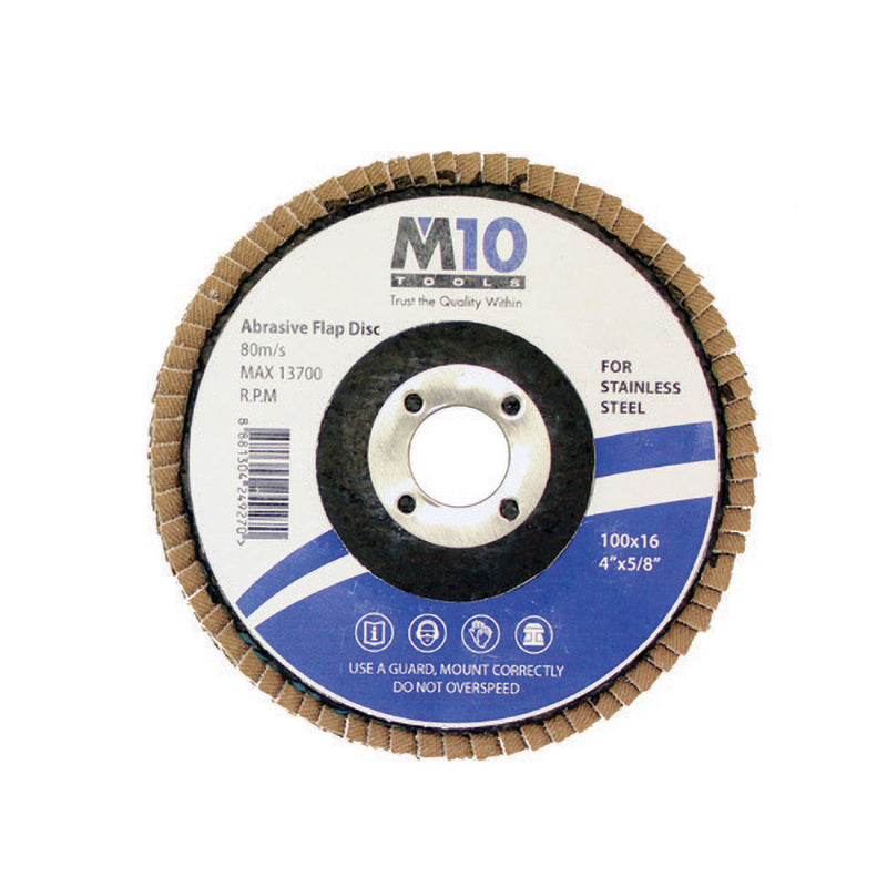 Abrasive Flap Disc 100mm 80 Grit