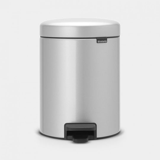 Brabantia Pedal Bin Newicon Metallic Grey 5lt