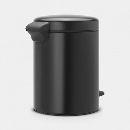 Brabantia Pedal Bin Newicon Matt Black 5lt