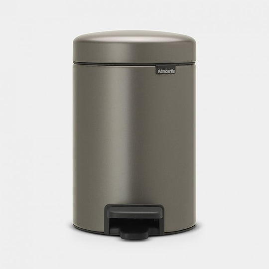 Brabantia Pedal Bin Newicon Platinum 3lt