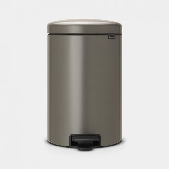 Brabantia Pedal Bin Newicon Platinum 20lt