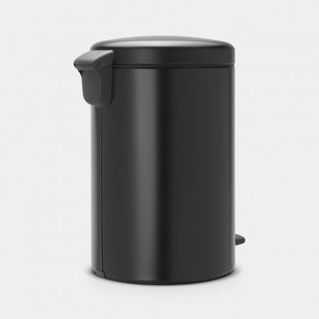 Brabantia Pedal Bin Newicon Matt Black 20lt